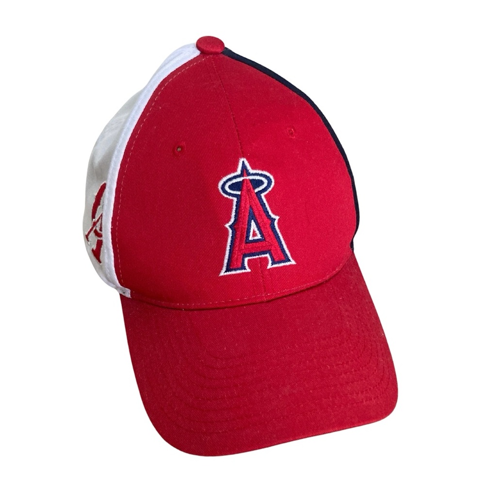 Los Angeles Angels Y2K Colorblock Multi Logo Baseball Cap